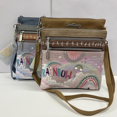 2100002060557 Bandolera Rainbow polipiel arcoíris  1