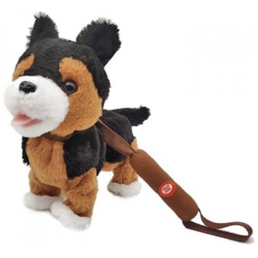 2207540013134 Perrito interactivo con correa marró 1