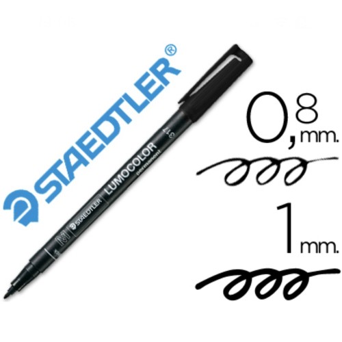 Permanente STAEDTLER Lumocolor Modelo 317 Punta media M Negr
