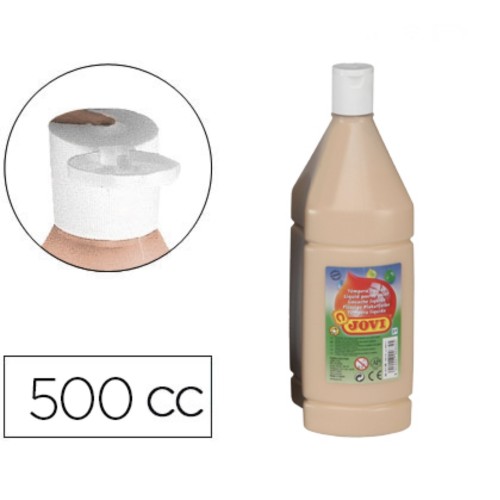 Témpera líquida Botella unicolor 500 c.c JOVI Carne