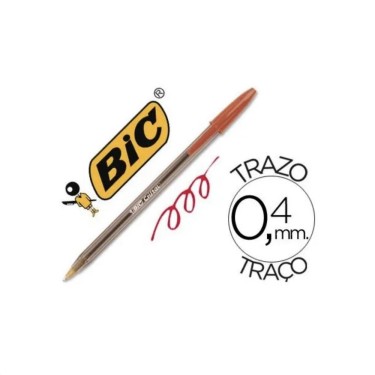 3086123001077 Bolígrafo Cristal 1 mm rojo – BIC 1