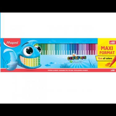 3154148457275 Rotuladores 48unid Color Ocean - Map 1