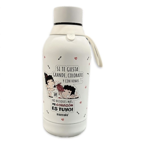 Botella termica acero doble capa 500ml mi corazon es tuyo au