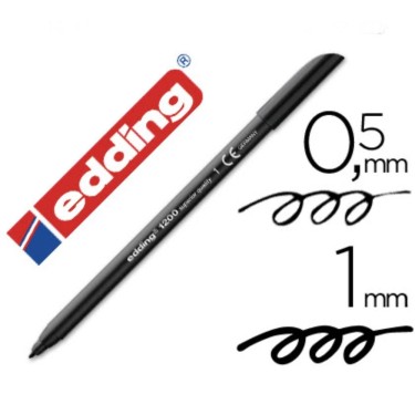 4004764033218 Rotulador color negro - Edding 1