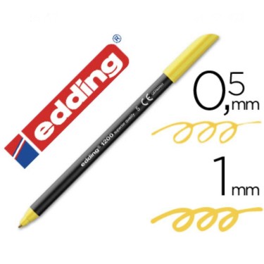 4004764033256 Rotulador color amarillo - Edding 1