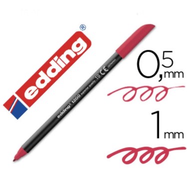 4004764033980 Rotulador color carmín - Edding 1