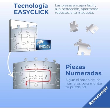 4005556115747 (3) Puzzle 3D Stitch 72 piezas 17,5  3