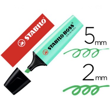 4006381492263 Subrayador BOSS Pastel Menta - Stabi 1