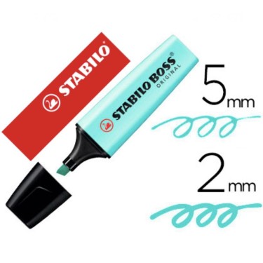 4006381492324 Subrayador BOSS Pastel Turquesa - St 1