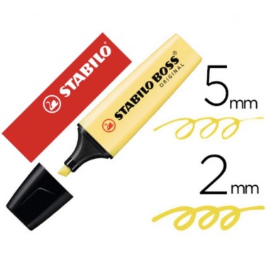 4006381492416 Subrayador BOSS Pastel Crema - Stabi 1