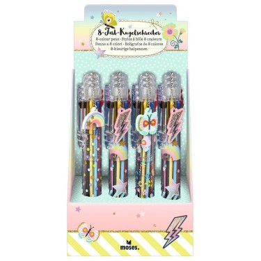 4033477262561 (4) Boligrafo de 8 colores F&A Moses 4