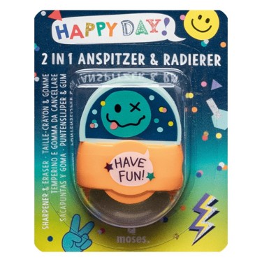 4033477263049 (6)Sacapuntas + Goma 2 en 1 Happy –  4