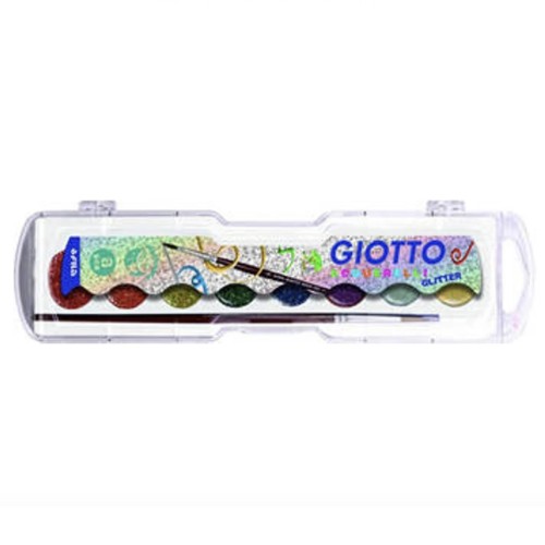 Acuarelas 8 Purpurina Giotto