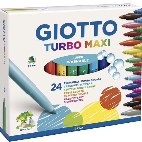 Rotulador Turbo Color 24 colores surtidos GIO