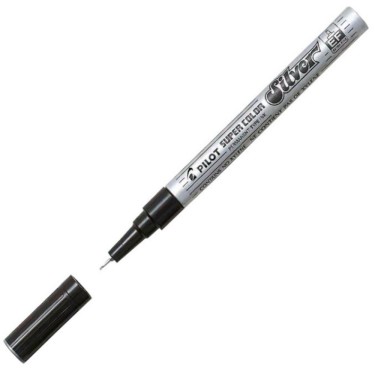 4902505087950 Rotulador permanente plata punta fin 1
