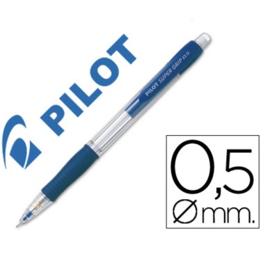 4902505154300 Portaminas Supergrip H185SL azul osc 1