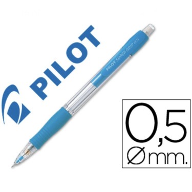 4902505154348 Portaminas Supergrip H185SL azul cla 1