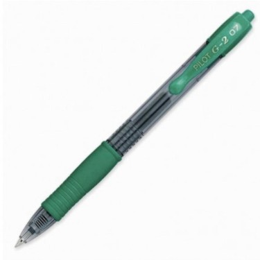 4902505166549 Bolígrafo G-2 0,7 mm verde – Pilot 1