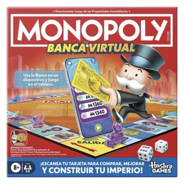 5010996333711 Juego de mesa Monopoly Banca Virtual 1