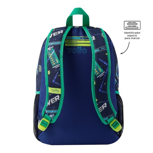 MOCHILA JUNIOR KONG LABORATORIO  TOTTO