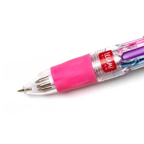 Boligrafo mini 4 colores unicornio Legami