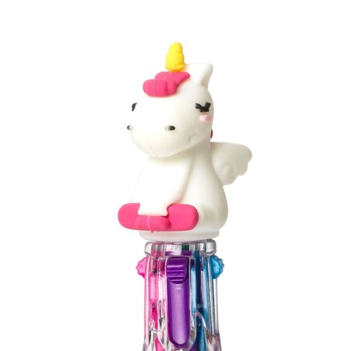 Boligrafo mini 4 colores unicornio Legami