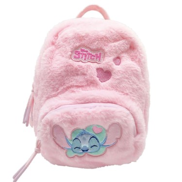 5907360000556 Mochila pequeña Stitch Pink Fluffy – 1