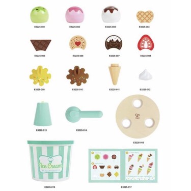 6943478051409 (2) Set de helados Ice Cream Bucket 2