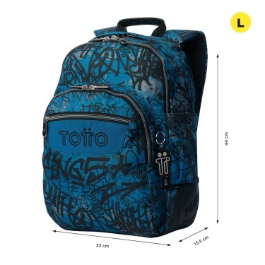 7704758345736 (5) Mochila Escolar Rayol Grafitti A 5