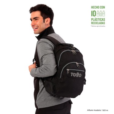 7704758805544 (5) Mochila escolar negra – Totto 6