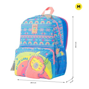 7704758844185 (2) Mochila junior llama - Totto 2
