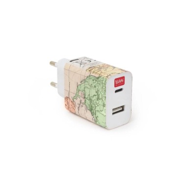 8052461962672 (2) Cargador de Pared USB + USB-C Vi 2