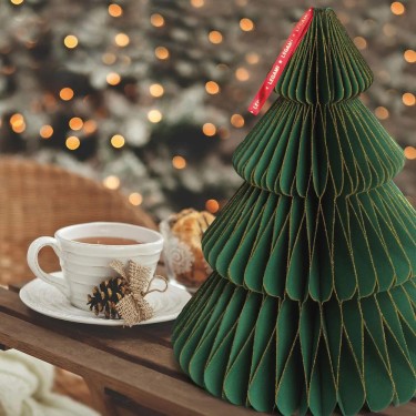 8052694002480 (2) Árbol de Navidad Plegable Papel  2