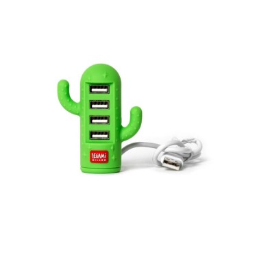 8054320566823 (2) USB de 4 puertos cactus - Legami 2