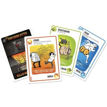 810083040356 (2) Juego de mesa Exploding Kittens ( 2