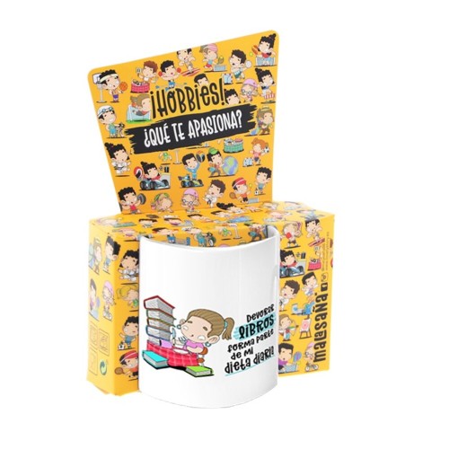 Taza Devorar libros forma parte de mi dieta diaria (Mujer) M