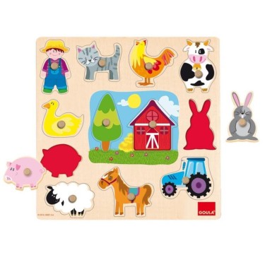 8410446530252 Puzzle silueta granja – Goula 1