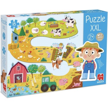 8410446531761 (1) Puzzle XXL granja 17 piezas – Go 1