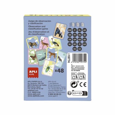 8410782197744 (4) Kit Juego de Cartas Animales · A 4