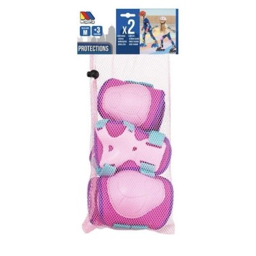 8410963232097 (4) Set De Protecciones Rosa 6 pieza 3