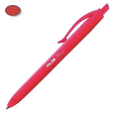 8411574036708 Bolígrafo P1 Touch 1 mm rojo – Milan 1