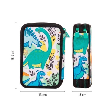 8411574102045 (2) Plumier 2 pisos dinos – Milan 2