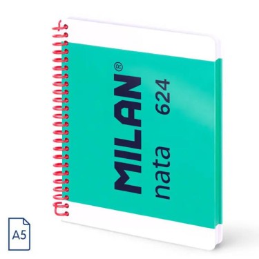 8411574109921 Cuaderno Nata A5 Cuadrícula Espiral  1