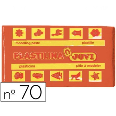 8412027006903 Plastilina 50 g Naranja - JOVI 1