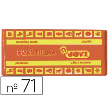 8412027007115 Plastilina 150 g Naranja - JOVI 1