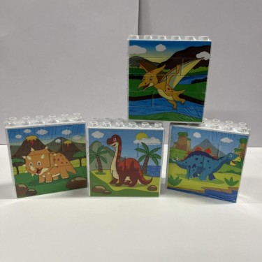 8412499800009. Puzzle infantil dinosaurios 8 pieza 1