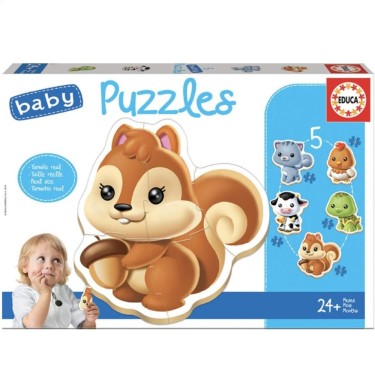 8412668134737 Puzzle Baby Animales – Diset 1