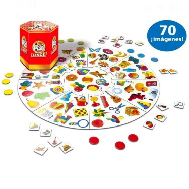 8412668174726 (2) Juego de mesa Lince 70 imágenes  2