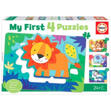 8412668188976 Puzzle Animales de la Selva My First 1