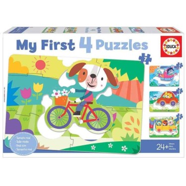8412668188983 Puzzle Vehículos My First · Educa 1